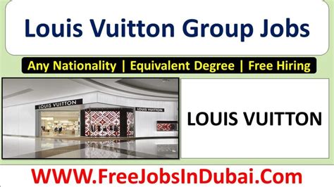 louis vuitton careera|louis vuitton job opportunities.